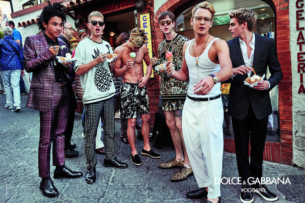 Gabriel Kane Day-Lewis, Brandon Thomas Lee, Rafferty Law, Dolce&Gabbana Spring Summer 2017 Men’s Campaign Gabriel Kane Day-Lewis, Brandon Thomas Lee, Rafferty Law, Dolce&Gabbana Spring Summer 2017 Men’s Campaign